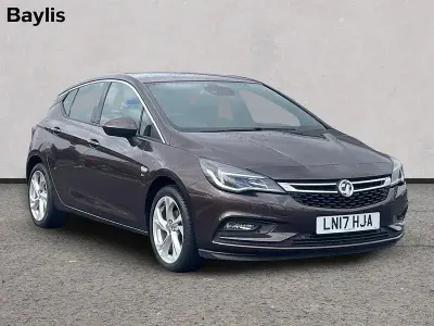 Used Vauxhall Astra SRi 150 HP (110 kW) 2017 Brown Hatchback