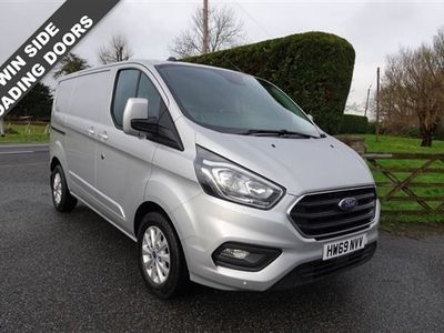 used Ford 300 Transit CustomLIMITED L1 SWB 2.0 ECOBLUE 130PS *TWIN SIDE DOORS*