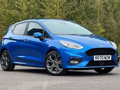 Used Ford Fiesta ST-Line 95 HP (69 kW) 2020 Blue Hatchback