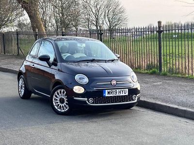 Used Fiat 500 Lounge 69 HP (50 kW) 2019 Black Hatchback