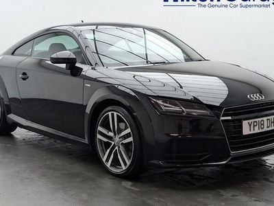 Black Used 2018 Audi TT S-Line Coupe | £16,250 (Good price)