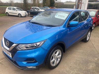 Used Nissan Qashqai Acenta Premium 115 HP (84 kW) 2019 Blue SUV