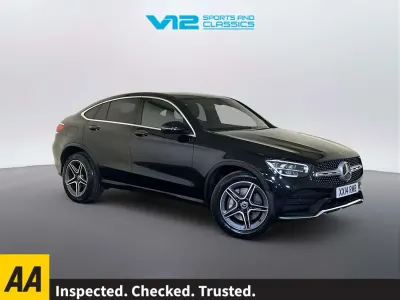 Begagnad Mercedes GLC220 AMG line 194 HK (142 kW) 2019 Svart Sportkupé