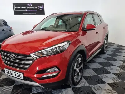 Used Hyundai Tucson Edition 177 HP (130 kW) 2017 Red SUV