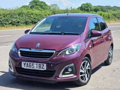 Used Peugeot 108 Allure 82 HP (60 kW) 2016 Purple Hatchback