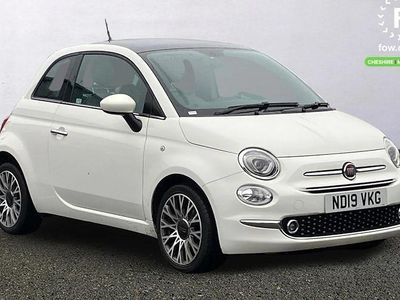 White Used 2019 Fiat 500 Star Hatchback | £7,599 (Fair price)