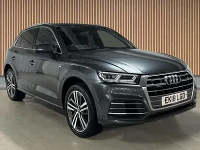 Used Audi Q5 S-Line 252 HP (185 kW) 2018 Grey SUV