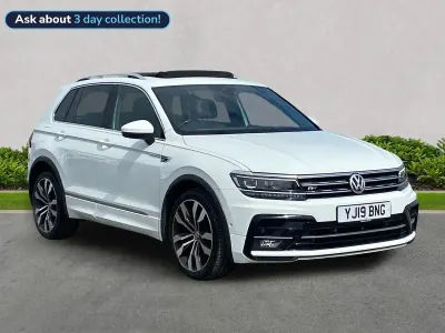 Used VW Tiguan R-line 150 HP (110 kW) 2019 White SUV