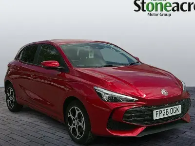 New MG MG3 Trophy 194 HP (142 kW) 2026 Red Hatchback
