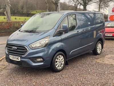 Used Ford Transit Custom Limited 130 HP (95 kW) 2019 Blue Van