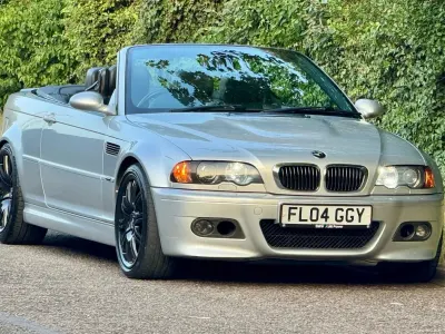 Used BMW M3 M Sport 333 HP (244 kW) 2004 Silver Cabriolet