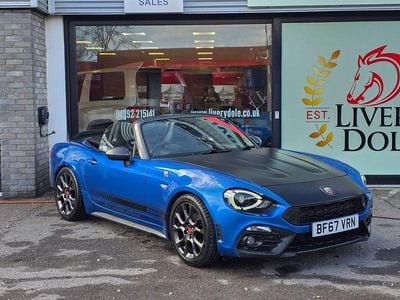Used Abarth 124 Spider 170 HP (125 kW) 2017 Blue Cabriolet