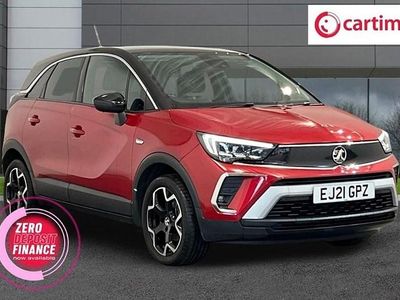 Used Vauxhall Crossland Elite 130 HP (95 kW) 2021 Red SUV