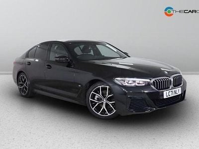 Black Used 2021 BMW 520 M Sport Sedan | £25,475 (Good price)