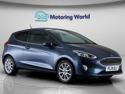 Used Ford Fiesta Titanium X 125 HP (91 kW) 2019 Blue Hatchback