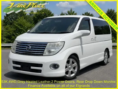 Used Nissan Elgrand 2007 White MPV