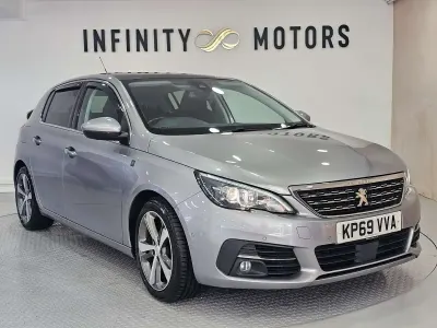 Begagnad Peugeot 308 S 130 HK (95 kW) 2019 Grå Halvkombi
