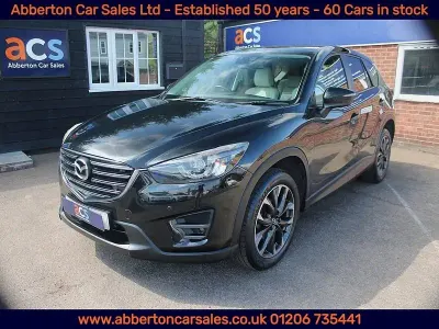Używany Mazda CX-5 Inclusive 165 KM (121 kW) 2016 Czarny SUV