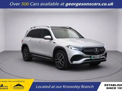 Used Mercedes EQB300 AMG line 167 kW (228 HP) 2022 Silver SUV