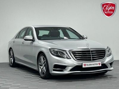 Silver Used 2015 Mercedes S350 AMG line Sedan | £19,995 (Expensive)