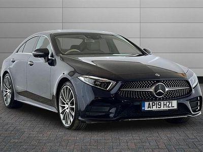 Blue Used 2019 Mercedes CLS350 AMG Line Premium Plus Sedan | £27,895 (A bit pricey)