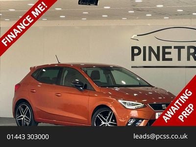Begagnad Seat Ibiza FR 150 HK (110 kW) 2018 Orange Halvkombi