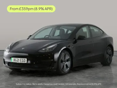 Used Tesla Model 3 Long Range AWD 366 kW (498 HP) 2021 Black Sedan