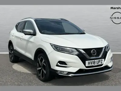 Used Nissan Qashqai 130 HP (95 kW) 2018 White SUV
