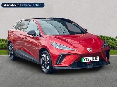 Red Used 2023 MG MG4 EV Trophy Hatchback | £15,399 (Fair price)