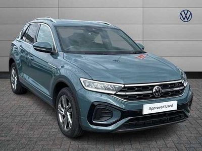 Begagnad VW T-Roc R-line 190 HK (139 kW) 2023 Blå SUV