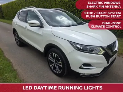 Used Nissan Qashqai N-Connecta 140 HP (102 kW) 2019 White SUV
