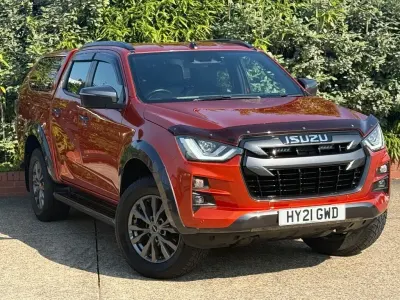 Used Isuzu D-Max 163 HP (119 kW) 2021 Orange Pickup