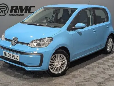 Used VW up! move up! 60 HP (44 kW) 2016 Blue Hatchback