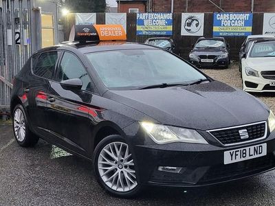 Used Seat Leon SE Dynamic 110 HP (80 kW) 2018 Black Hatchback