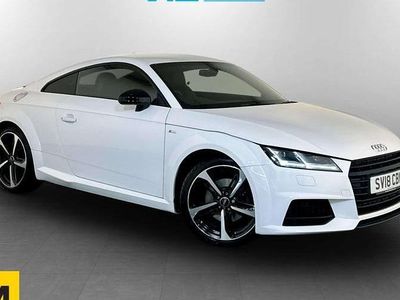 Used Audi TT Black Edition 180 HP (132 kW) 2018 White Coupe