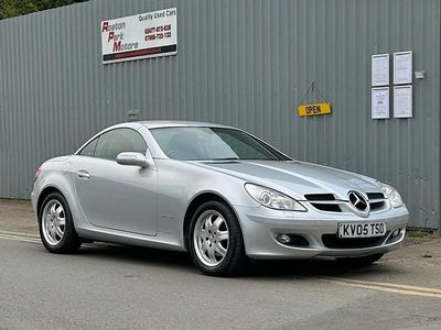 Used Mercedes SLK200 2005 Silver Cabriolet