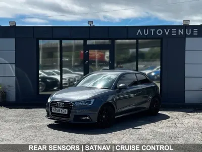 Used Audi A1 S-Line 95 HP (69 kW) 2018 Grey Hatchback