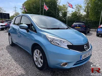 Used Nissan Note Acenta Premium 98 HP (72 kW) 2015 Blue Hatchback