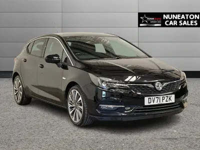 Used Vauxhall Astra Edition 145 HP (106 kW) 2021 Black Hatchback