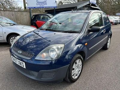 Used Ford Fiesta 2008 Blue Van