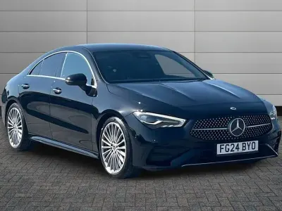 Used Mercedes CLA180 AMG Line Premium 148 HP (108 kW) 2024 Cosmos black Sedan