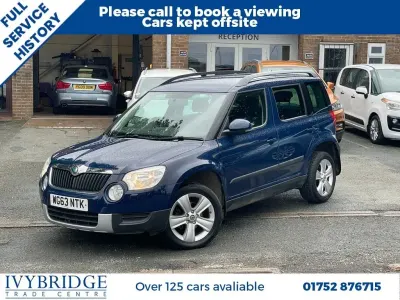 Used Skoda Yeti SE 140 HP (102 kW) 2013 Blue SUV