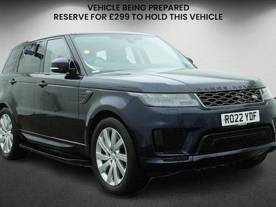 Second-hand Land Rover Range Rover Sport Dynamic 404 CP (297 kW) 2021 Albastru SUV