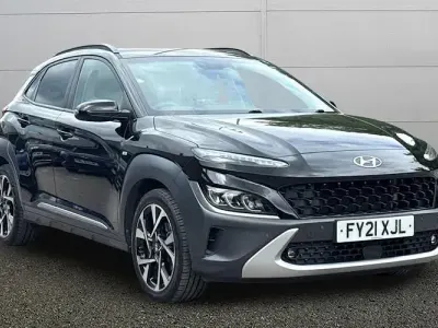 Gebraucht Hyundai Kona Ultimate 120 PS (88 kW) 2021 Schwarz SUV