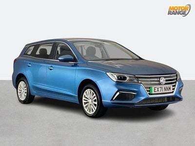 Used MG MG5 EV Excite 114 kW (156 HP) 2021 Blue Estate