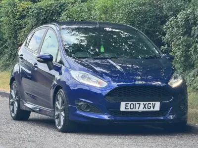 Used Ford Fiesta ST-Line 2017 Blue Hatchback