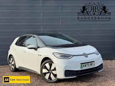 Used VW ID.3 Pro Performance 150 kW (204 HP) 2020 White Hatchback