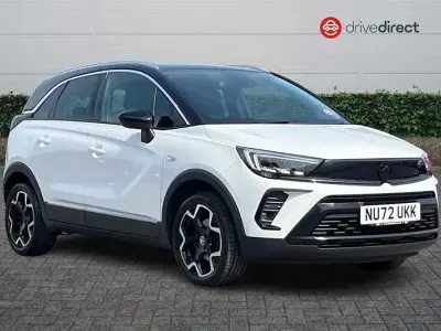 Used Vauxhall Crossland Ultimate 110 HP (80 kW) 2022 White SUV