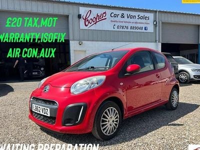 Używany Citroën C1 VTR Sport 68 KM (50 kW) 2013 Czerwony Hatchback