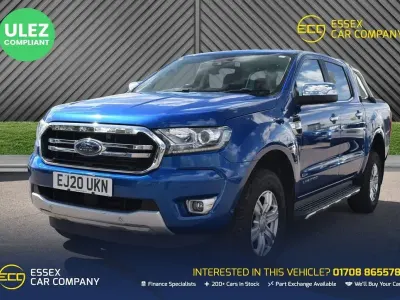 Used Ford Ranger Limited 210 HP (154 kW) 2020 Blue Pickup